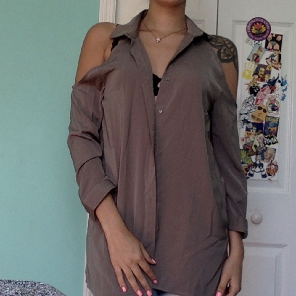 Open Shoulder Dress